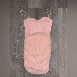 Women’s mini pink dress